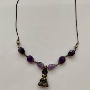 Lucky Brand Buddha Necklace
